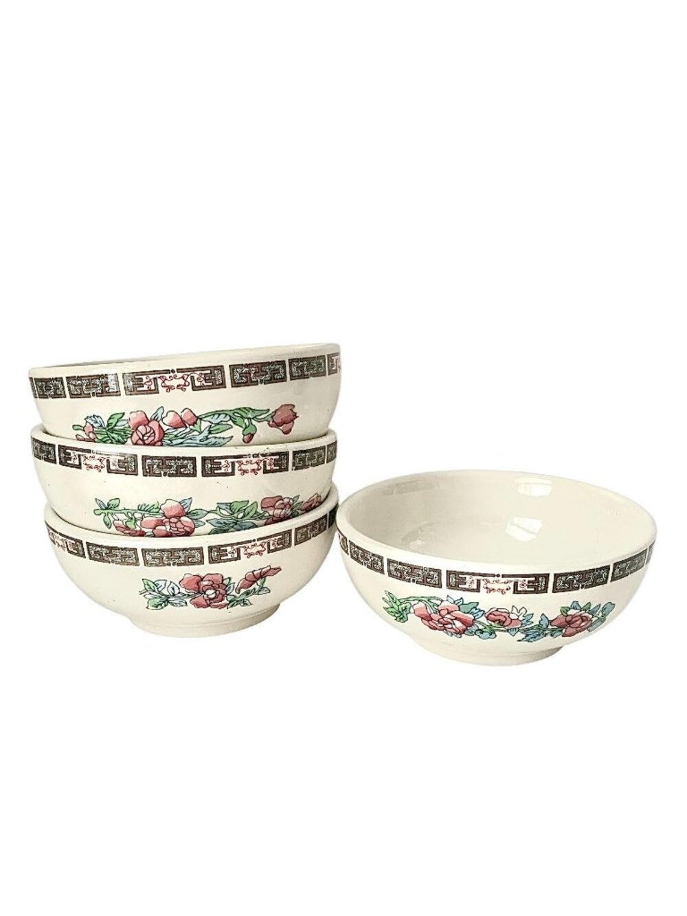 4 Indian Tree Bowls Dessert Bowls Grindley England